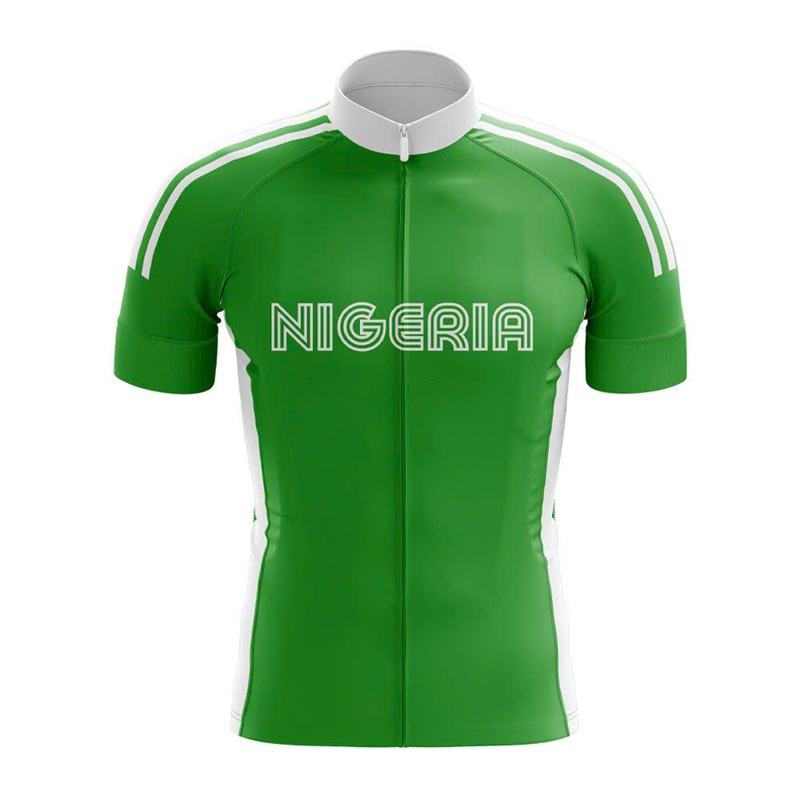 Nigeria Retro Cycling Jersey S