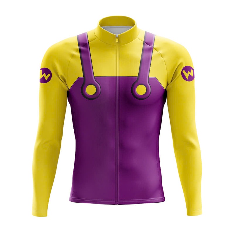 Wario Long Sleeve Cycling Jersey S