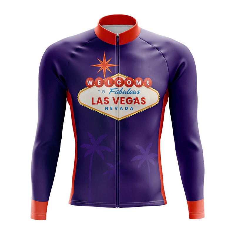 Welcome to Vegas Long Sleeve Cycling Jersey S