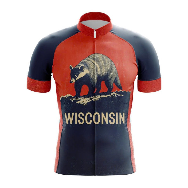 Wisconsin Badger Cycling Jersey S