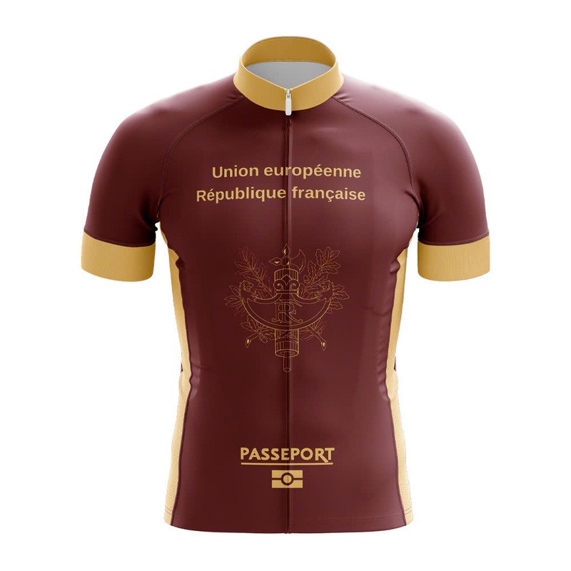 France Passport Cycling Jersey S