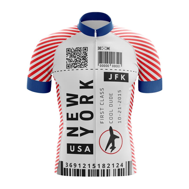 New York JFK Cycling Jersey S