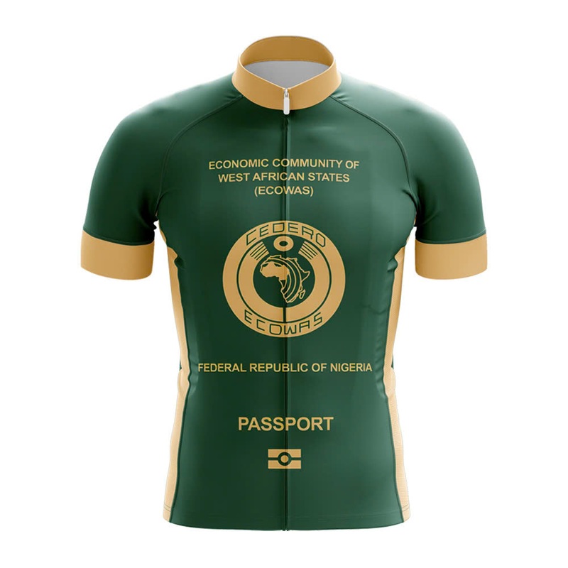 Nigeria Passport Cycling Jersey S