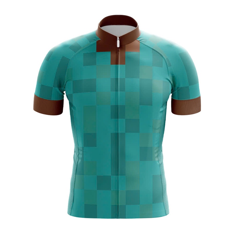 Steve Minecraft Cycling Jersey S
