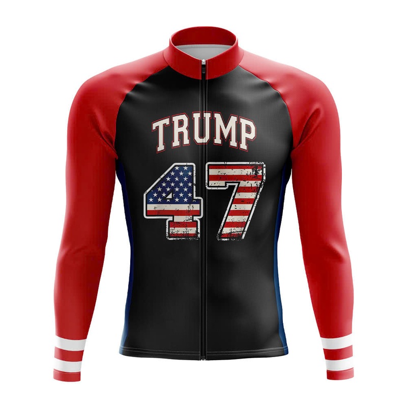 Trump 47 Long Sleeve Cycling Jersey S