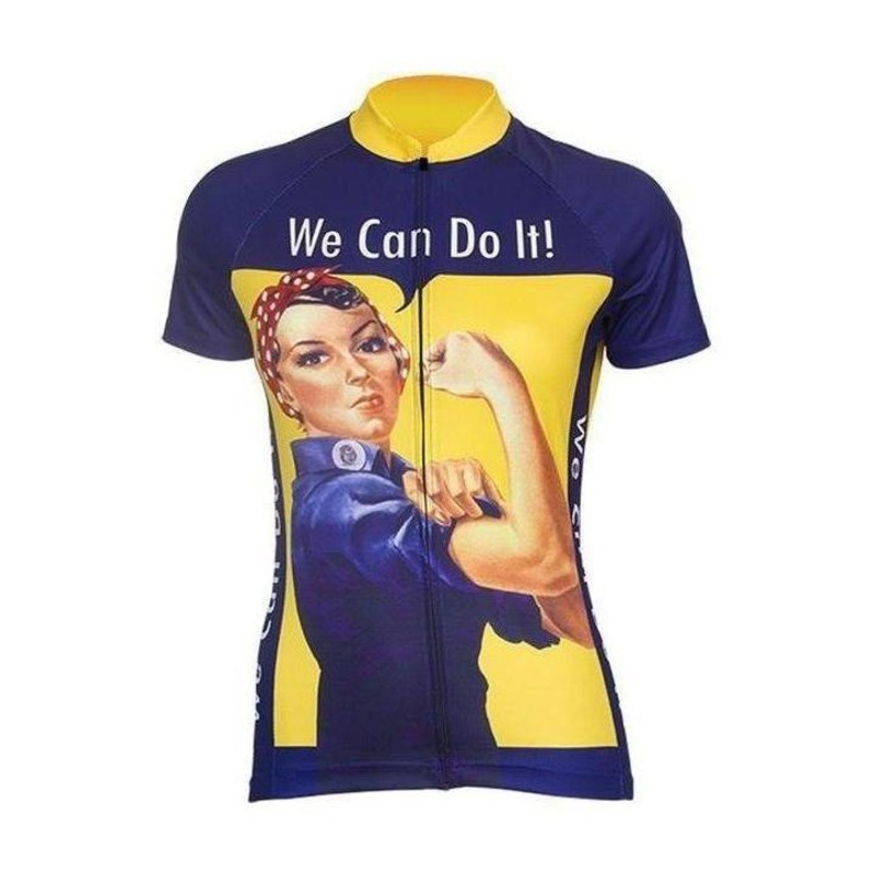 We Can Do It Ladies Cycling Jersey S