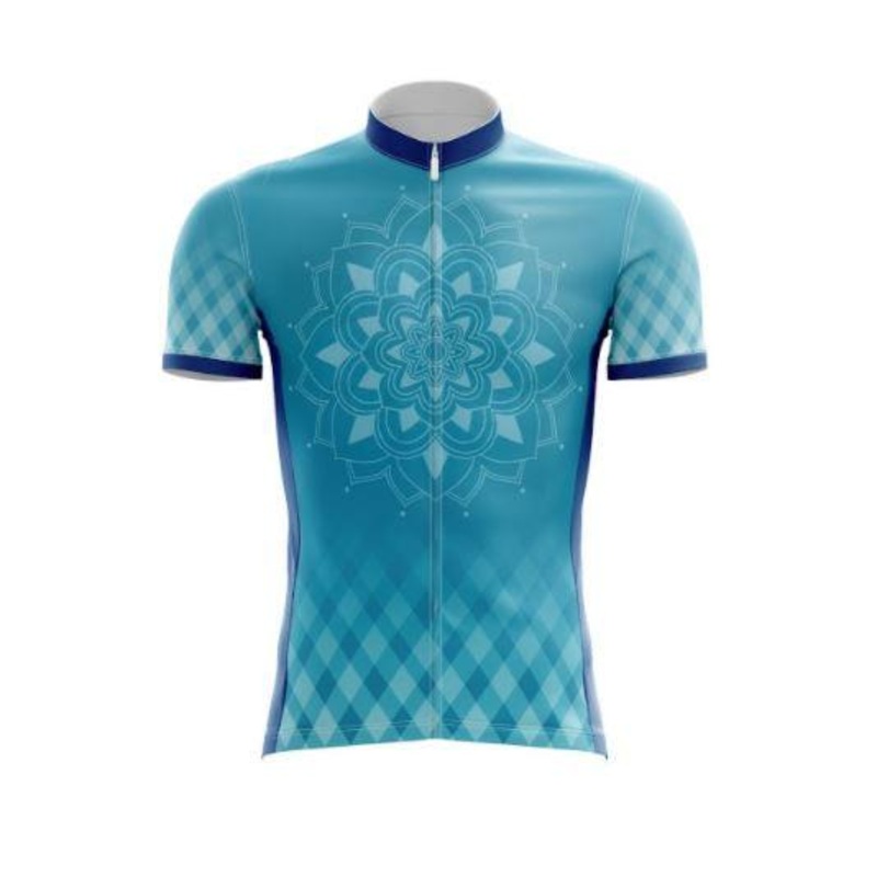 Blue Mandala Cycling Jersey S