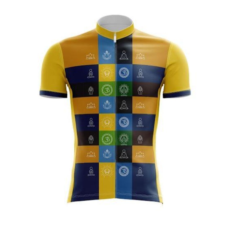 Buddhist Symbols Cycling Jersey S