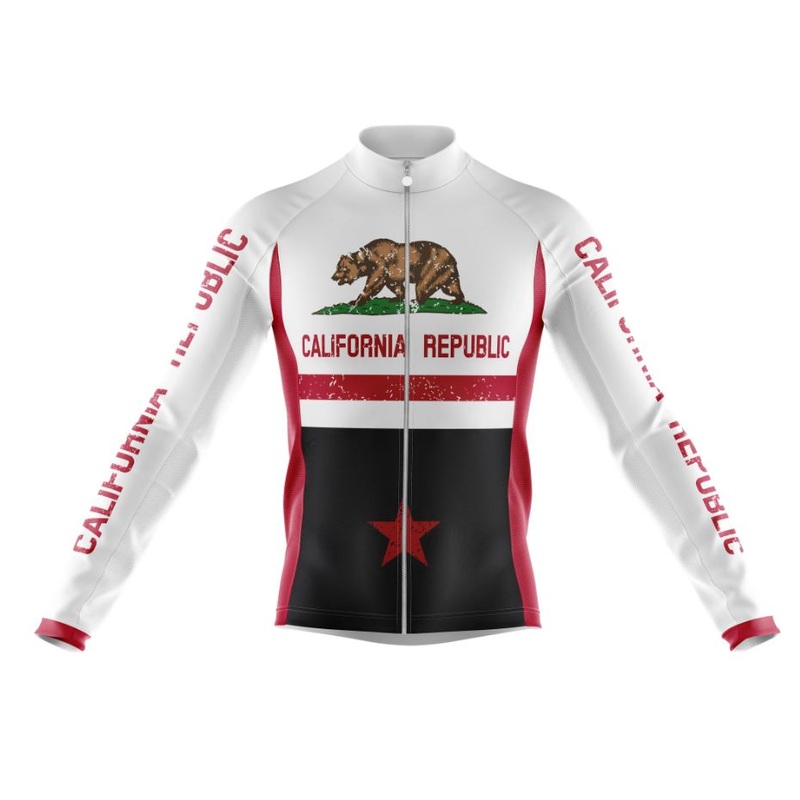 California Long Sleeve Cycling Jersey S