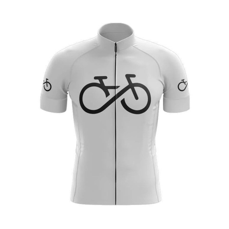 Infinity Cycling Jersey 2 Colors S White