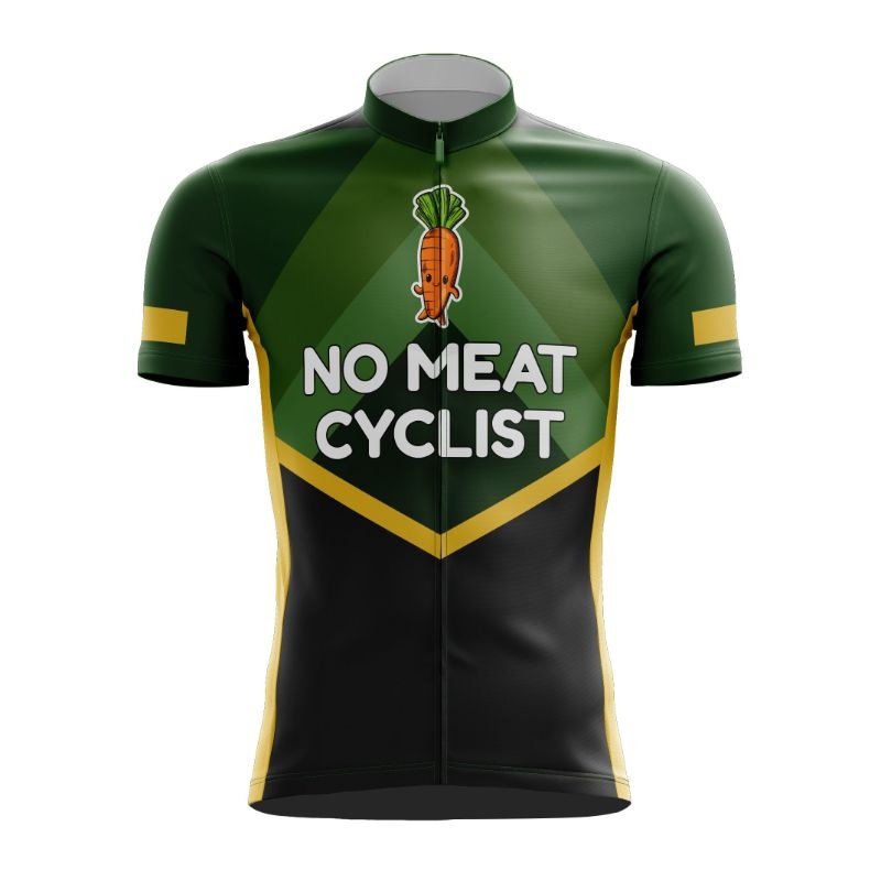 No Meat Cycling Jersey S