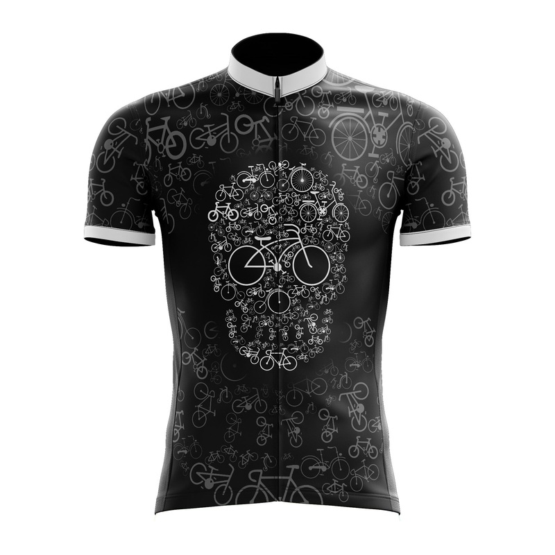 Bicycle Skulls Cycling Jersey S