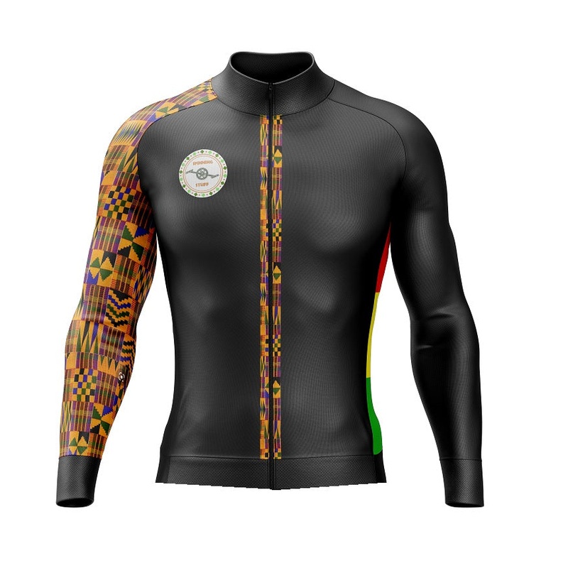 Ghana Long Sleeve Cycling Jersey S Regular