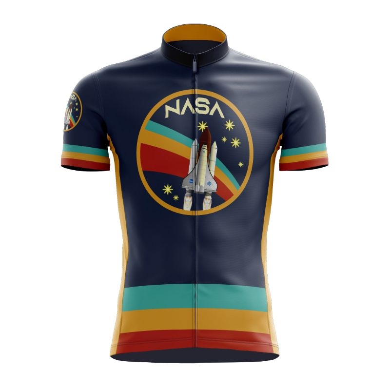 NASA Rainbow Cycling Jersey S