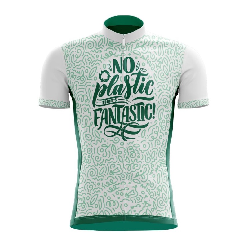 No Plastic Cycling Jersey S