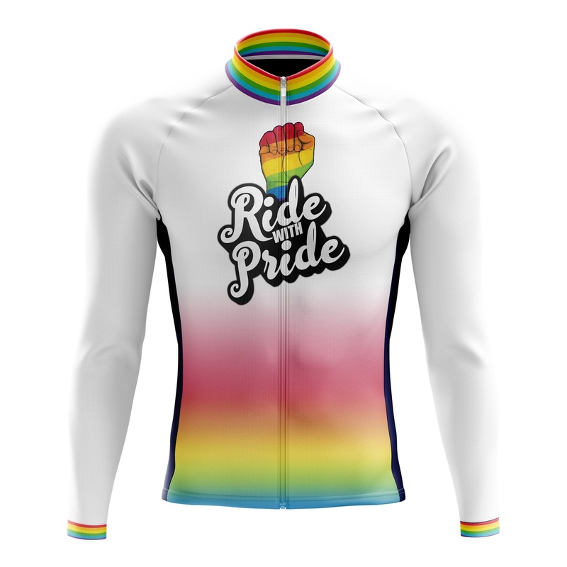 Ride With Pride Long Sleeve Cycling Jersey S