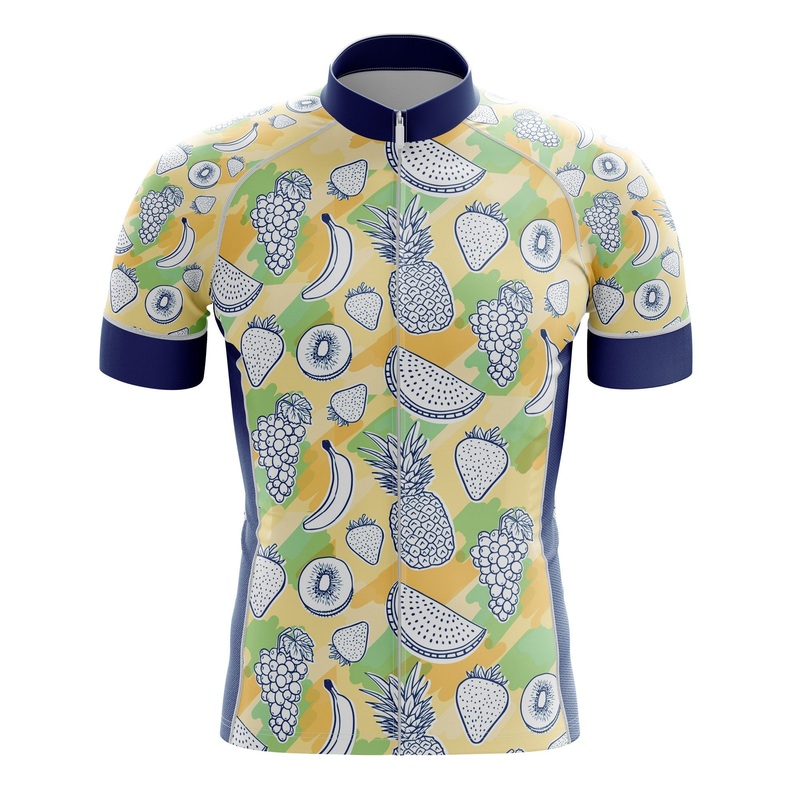 Tropical Fruit Cycling Jersey S