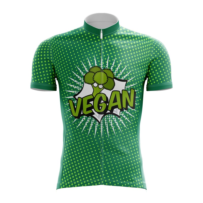 Vegan Pop Art Cycling Jersey S