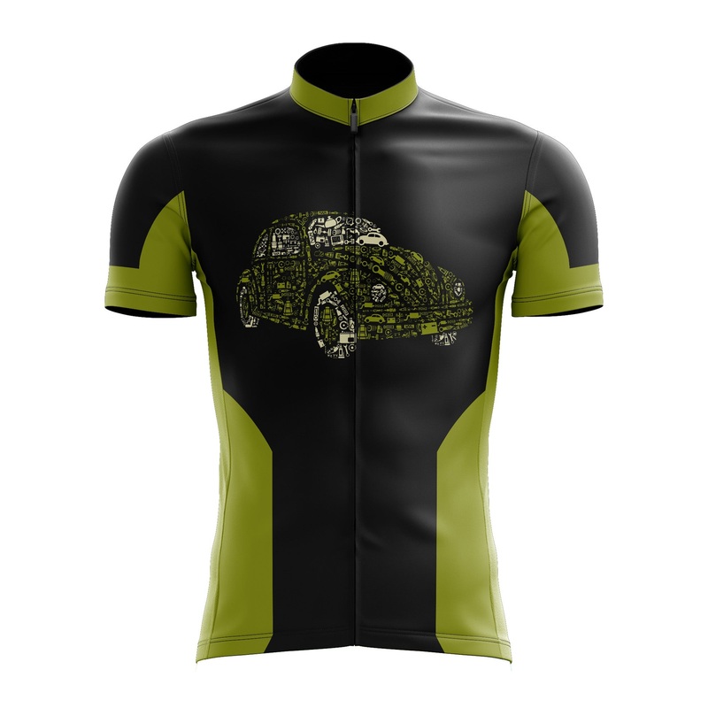 VW Beetle Cycling Jersey S