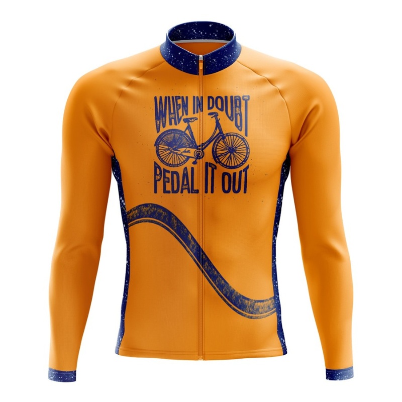 When In Doubt Long Sleeve Cycling Jersey S