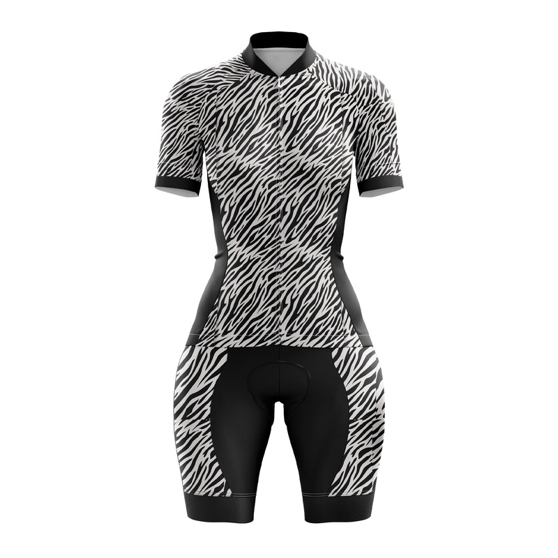 Zebra Womens Cycling Kit S Bib Shorts No Pockets
