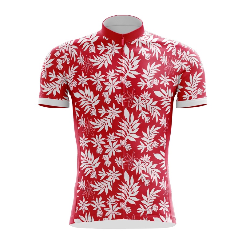 Aloha Cycling Jersey 4 Colors S Red
