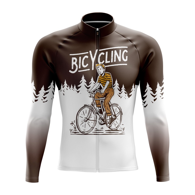 Bicycling Long Sleeve Cycling Jersey S Regular
