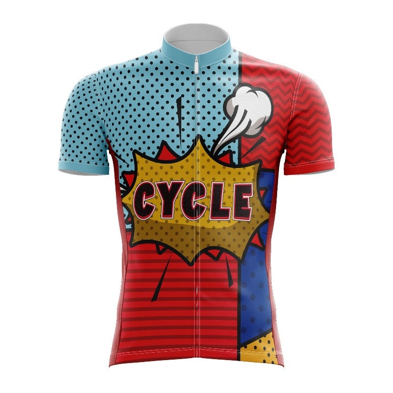 Cycle Pop Art Cycling Jersey S