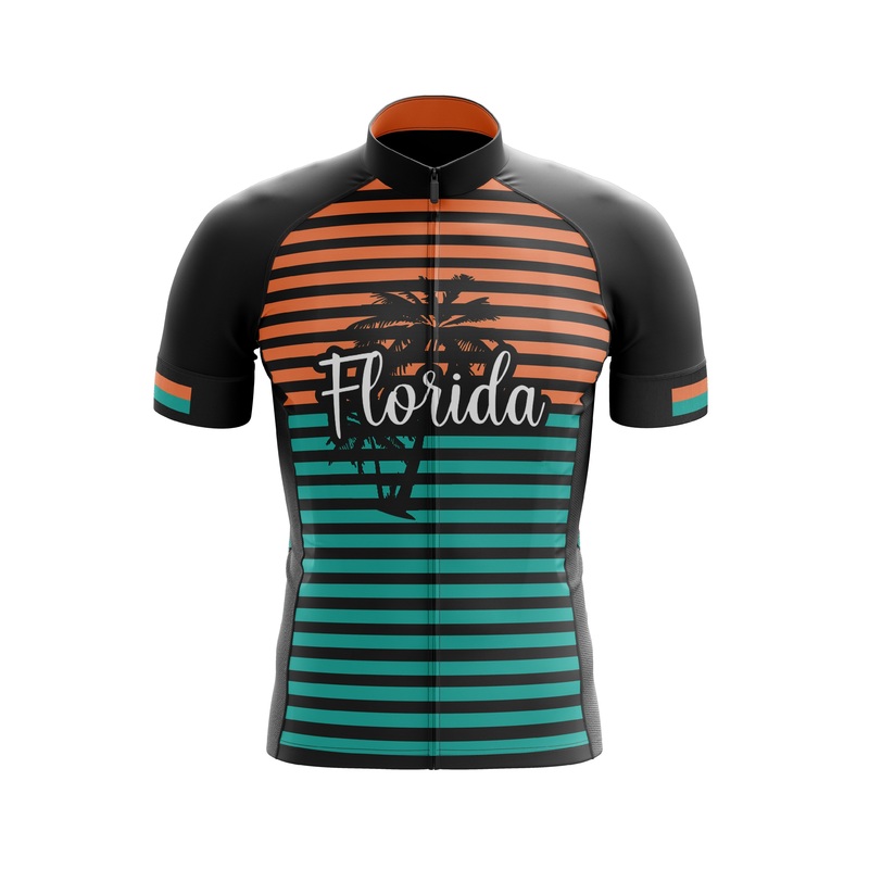 Florida Sunset Cycling Jersey S