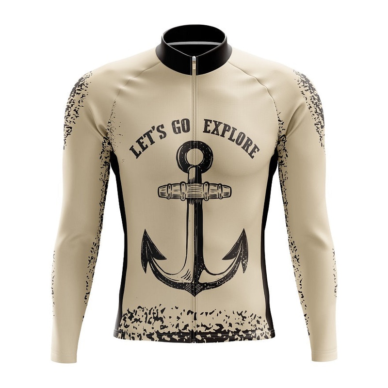 Go Explore Long Sleeve Cycling Jersey S