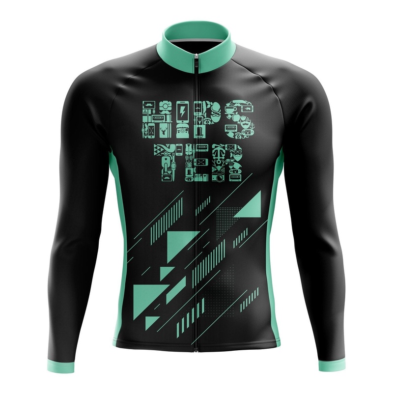 Hipster Long Sleeve Cycling Jersey S Regular