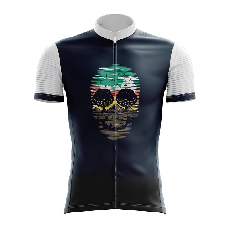 Nature Skull Cycling Jersey S