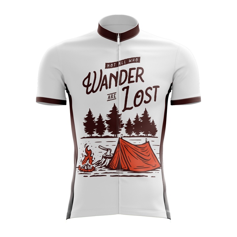 Not All Who Wander Are Lost Cycling Jersey S