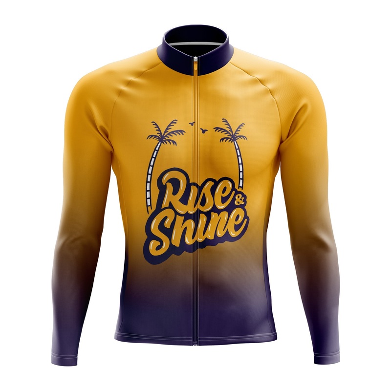 Rise and Shine Long Sleeve Cycling Jersey S