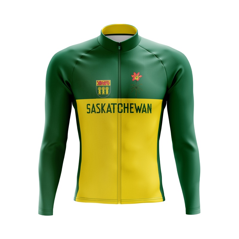 Saskatchewan Long Sleeve Cycling Jersey S Regular