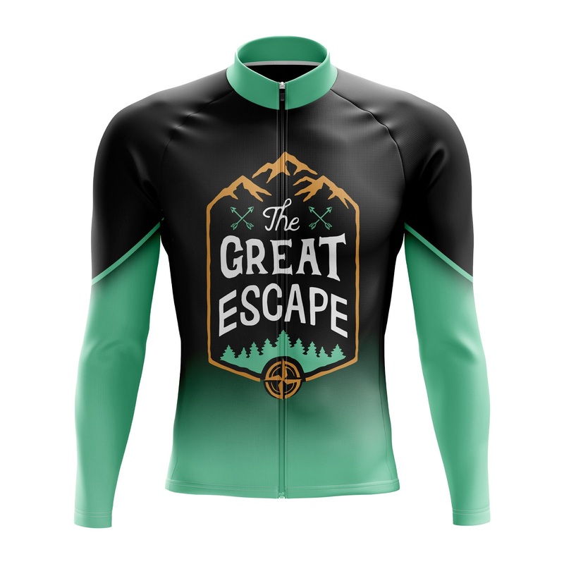 The Great Escape Long Sleeve Cycling Jersey S