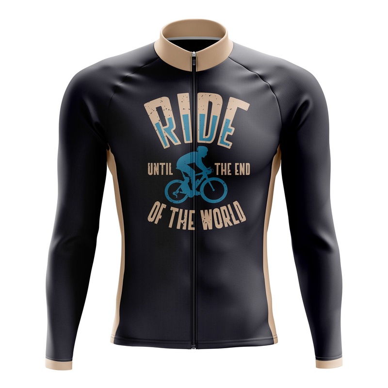 To The End Of The World Long Sleeve Cycling Jersey S Regular