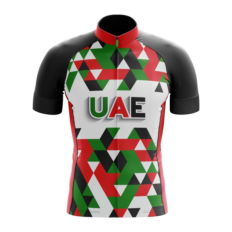 UAE Cycling Jersey 2 Colors S Red
