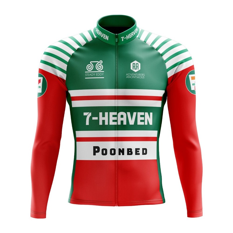 7-Heaven Retro Long Sleeve Cycling Jersey S Regular