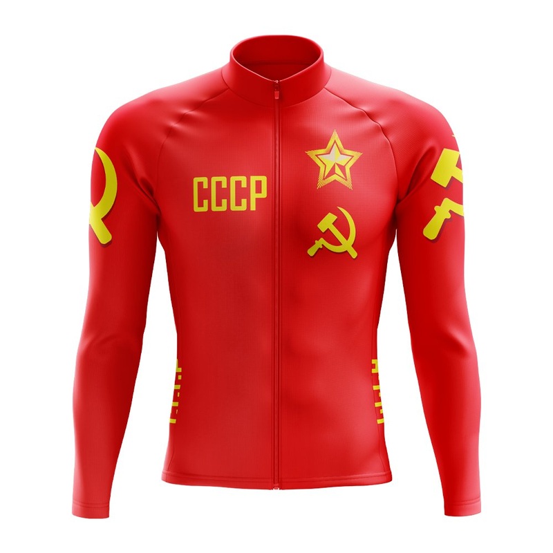 CCCP Long Sleeve Cycling Jersey S Regular