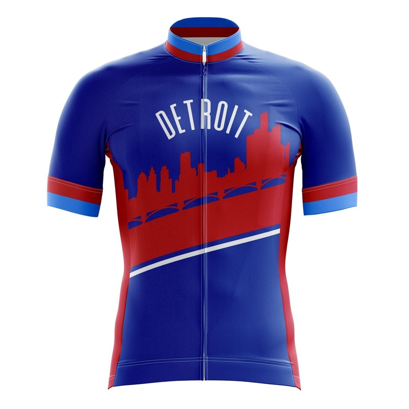 Detroit Skyline Cycling Jersey S