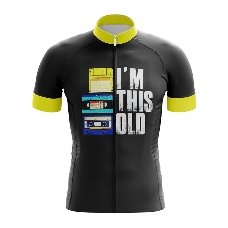 I’m This Old Cycling Jersey S