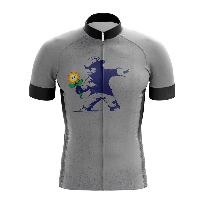Mario Banksy Cycling Jersey S