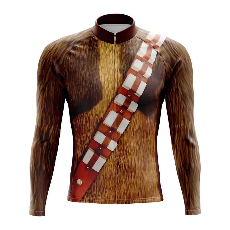 Chewbacca Long Sleeve Cycling Jersey S