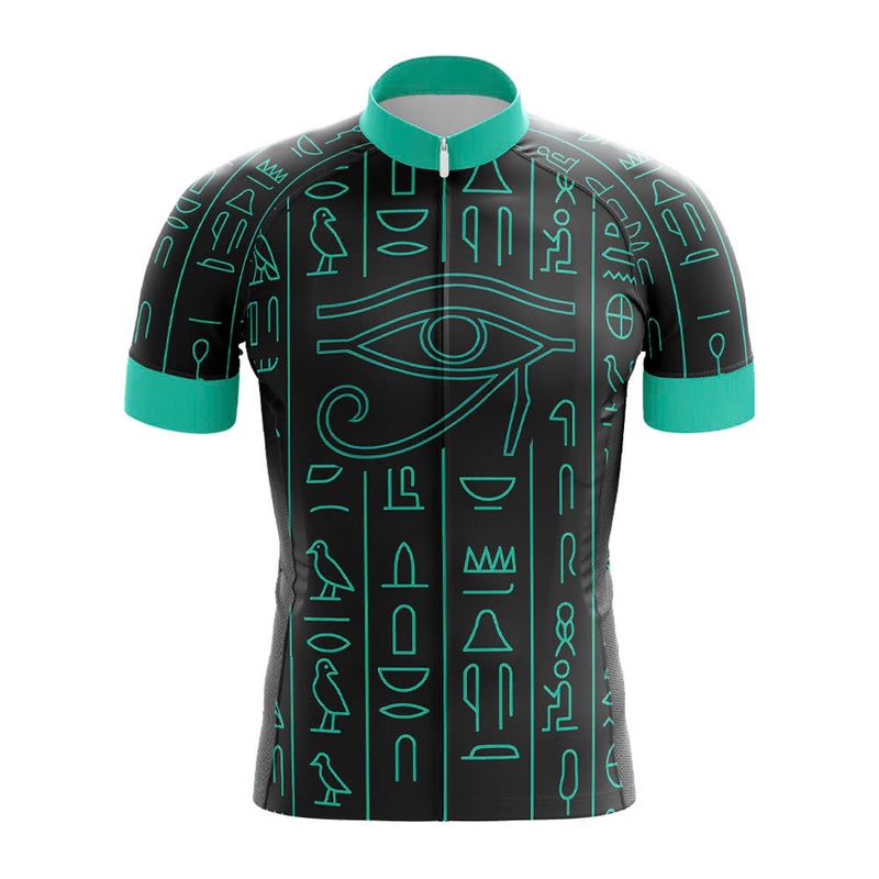 Eye of Horus Hieroglyphs Cycling Jersey S