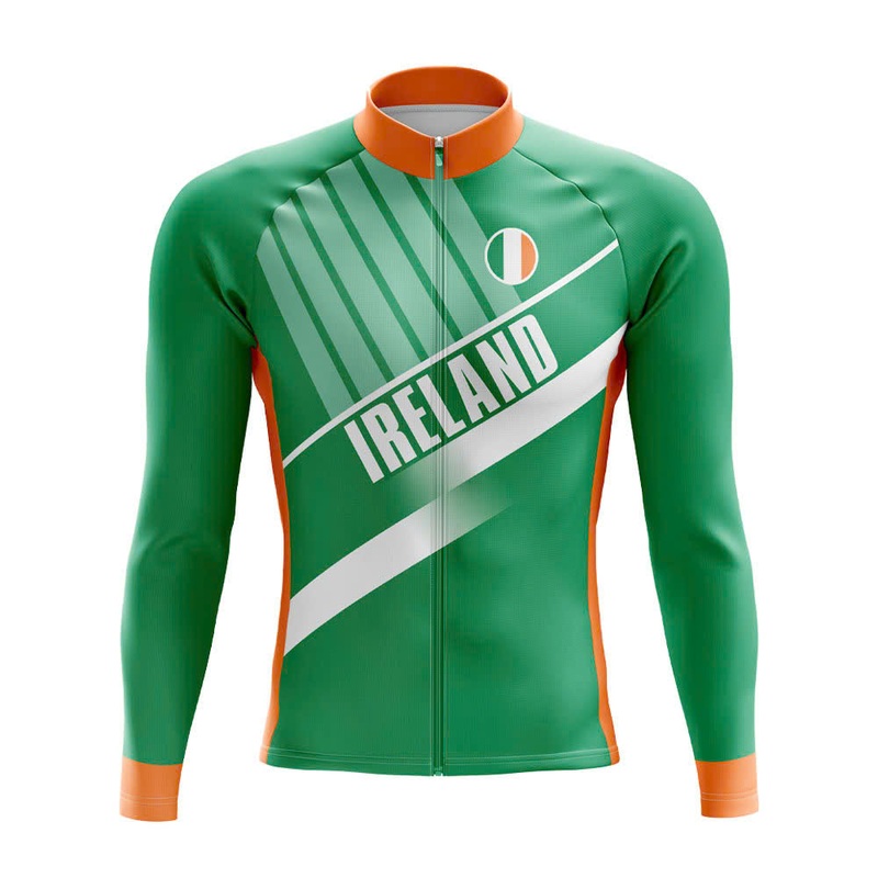 Ireland Long Sleeve Cycling Jersey S