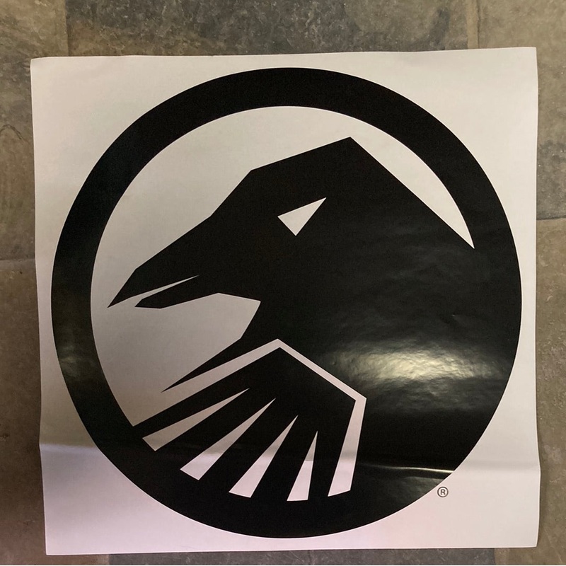 Large Shadow Sticker 15×15