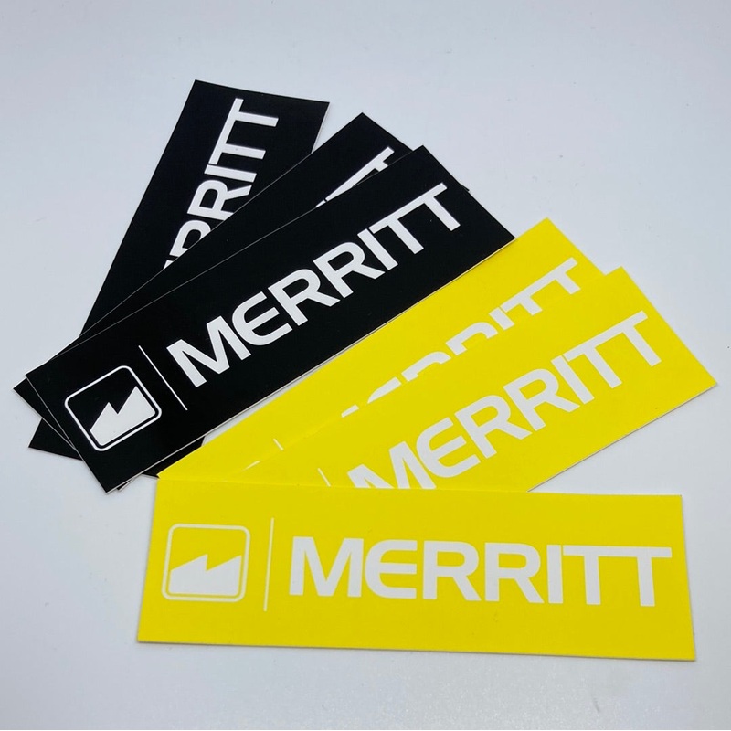 Merritt Sticker 4 Yellow