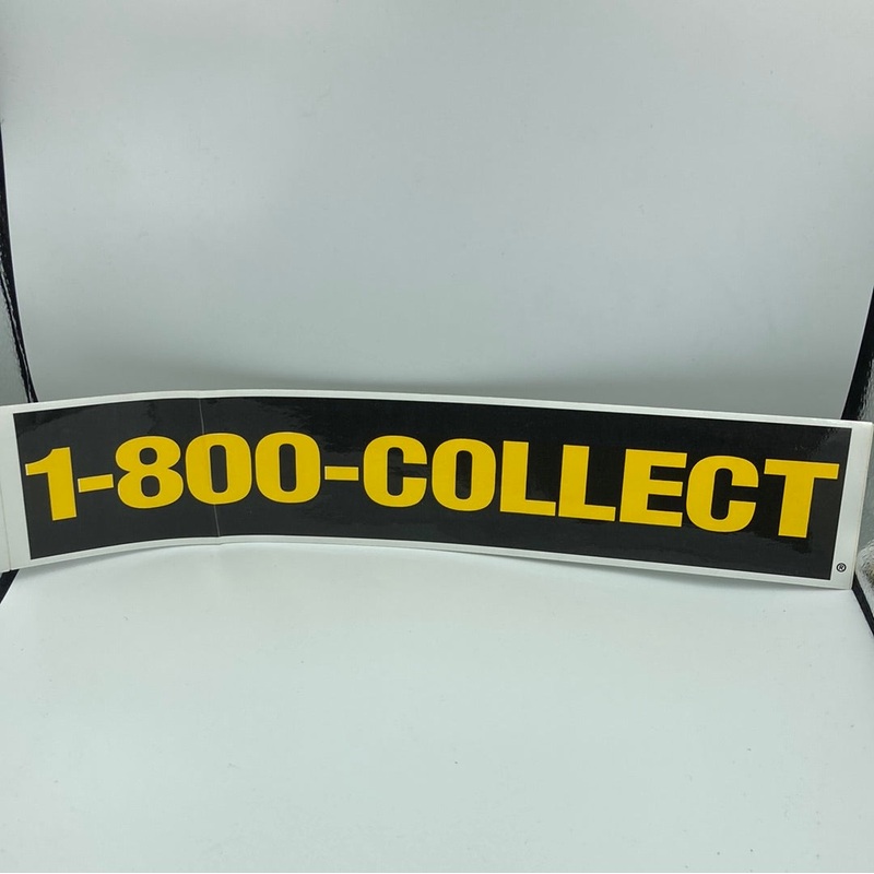 Mid School DK 15 Sticker 1-800-COLLECT