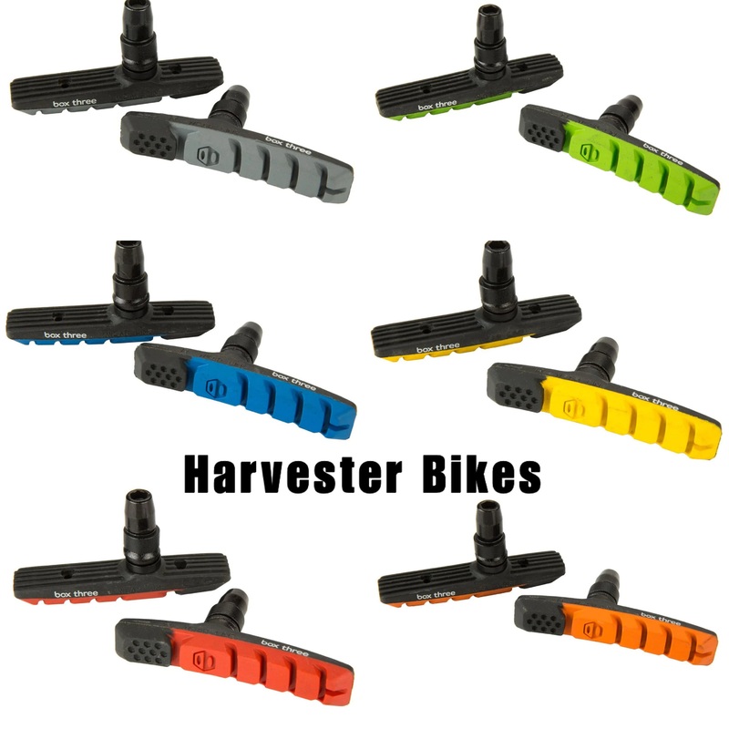 BOX THREE 70MM BRAKE SHOES Orange